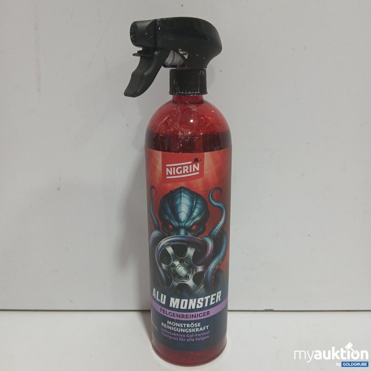 Artikel Nr. 470979 Artikel Nr. 470979: Nigrin Alu Monster Felgenreiniger 1l Verpackung beschmutzt