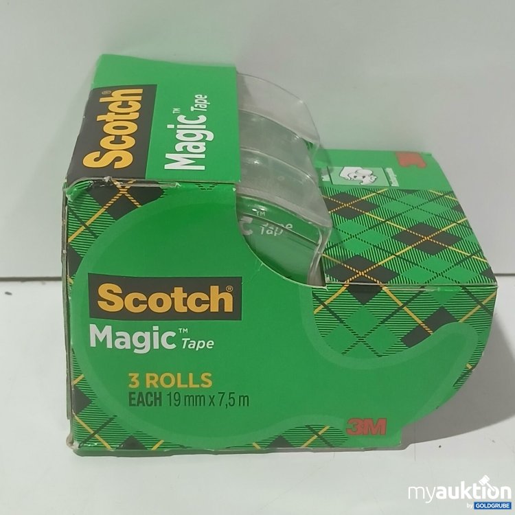 Artikel Nr. 524979: Scotch Magic Tape 3 Stk. 19 mm x 7,5 m