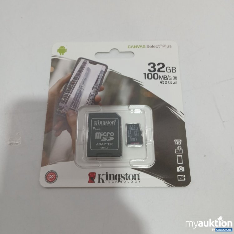 Artikel Nr. 853979 Artikel Nr. 853979: Kingston Micro SD 32GB