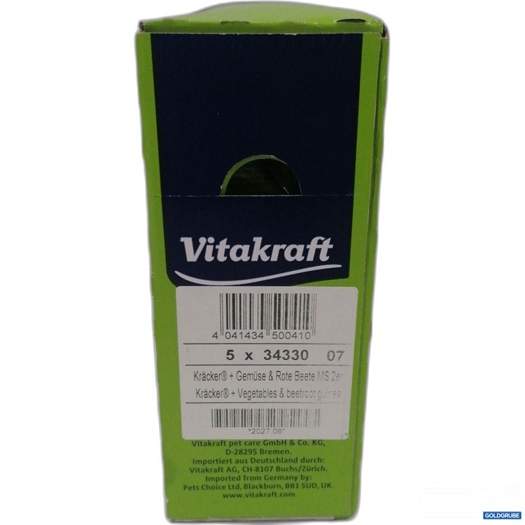 Artikel Nr. 897979: Vitakraft Kräcker Gemüse & Rote Beete 5x2Stk