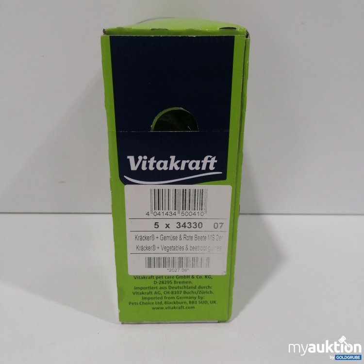 Artikel Nr. 897979: Vitakraft Kräcker Gemüse & Rote Beete 5x2Stk