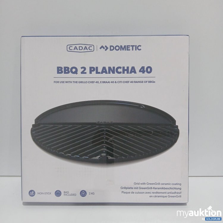 Artikel Nr. 901979: Cadac Dometic BBQ 2 Plancha 40 Grillplatte 