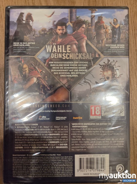 Artikel Nr. 926979 Artikel Nr. 926979: Assassins Creed Odyssey PC Spiel