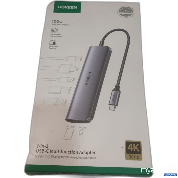 Artikel Nr. 929979: UGREEN 7-in-1 USB-C Multifunction Adapter 100W