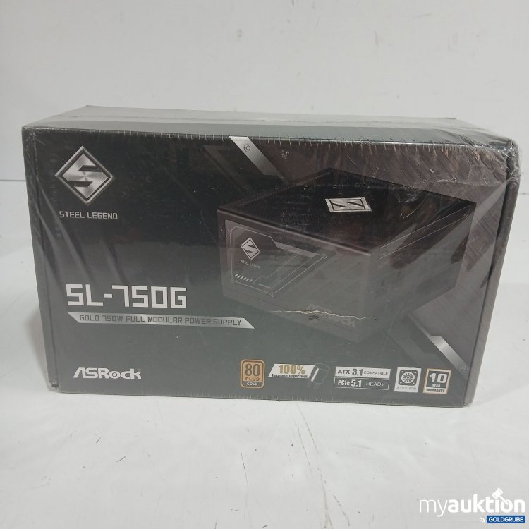 Artikel Nr. 978979 Artikel Nr. 978979: AsRock Steel Legend SL-750G gold 750W Full Modular Power Supply