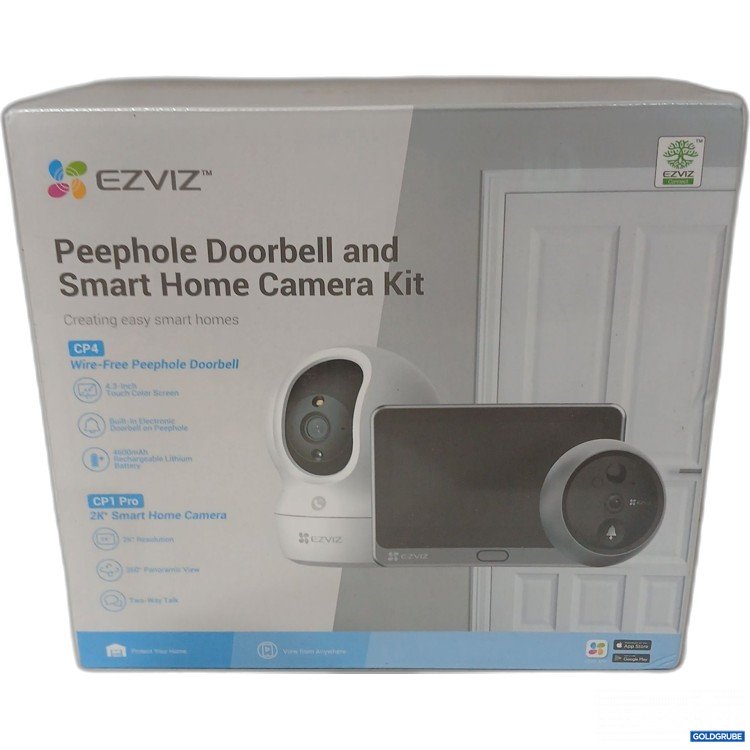 Artikel Nr. 988979 Artikel Nr. 988979: Ezviz Peephole Doorbell and Smart Home Camera kit