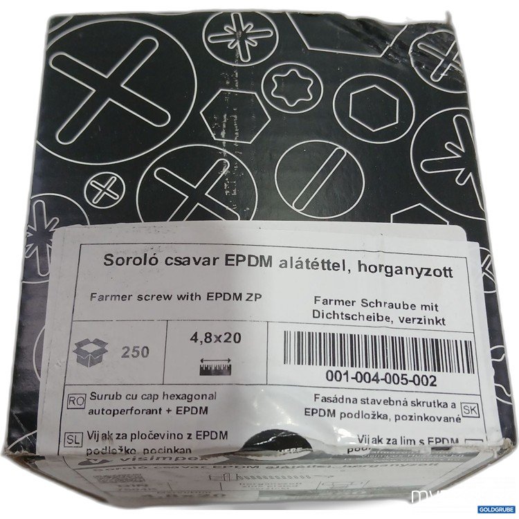 Artikel Nr. 995979: Visimpex schrauben 4.8x20