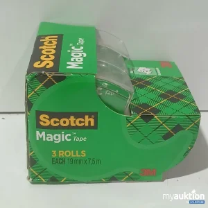 Auktion Scotch Magic Tape 3 Stk. 19 mm x 7,5 m