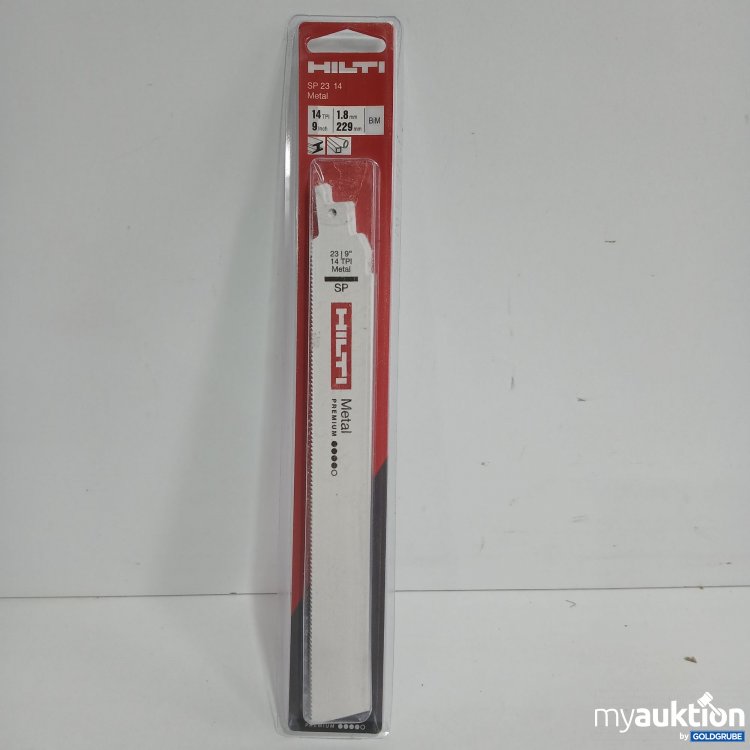 Artikel Nr. 439980 Artikel Nr. 439980: Hilti SP 23 14 Metal Sägeblätter 1.8mm 229mm 5Stk
