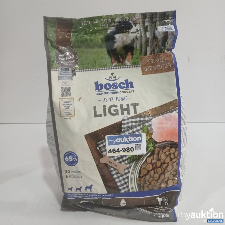 Artikel Nr. 464980: Bosch Light Hundefutter ab 12 Monat 2,5 kg