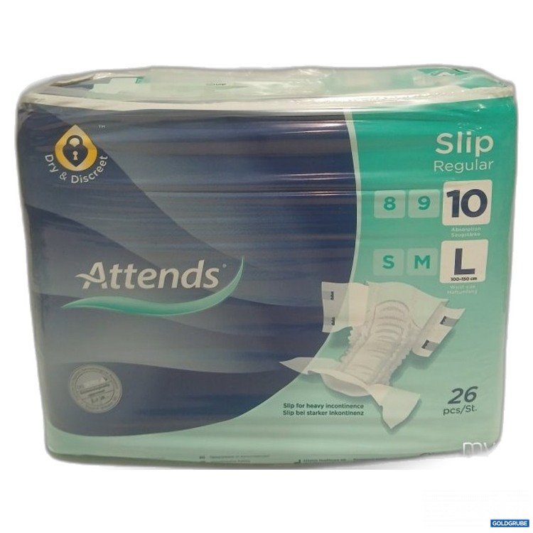 Artikel Nr. 465980: Attends Slip Regular L 26 Stück