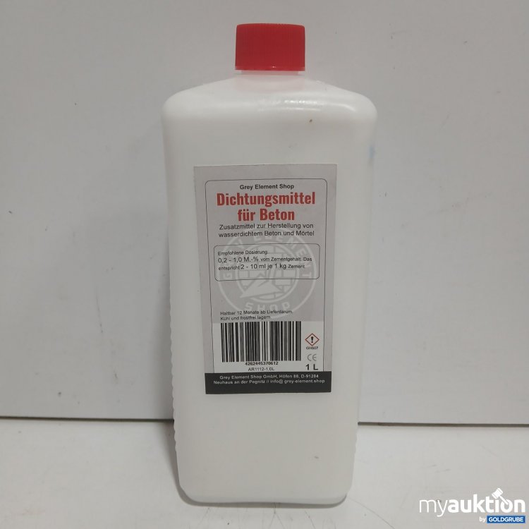 Artikel Nr. 470980 Artikel Nr. 470980: Grey Element Shop 1L Dichtungsmittel für Beton