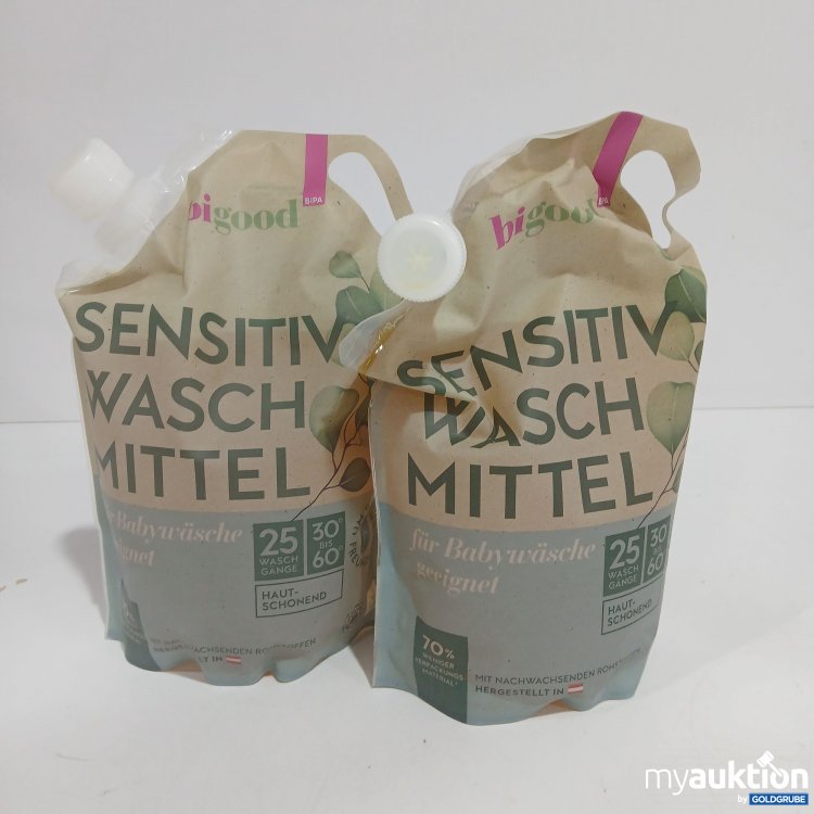 Artikel Nr. 817980 Artikel Nr. 817980: Bigood Sensitiv Waschmittel für Babywäsche je 1.375ml