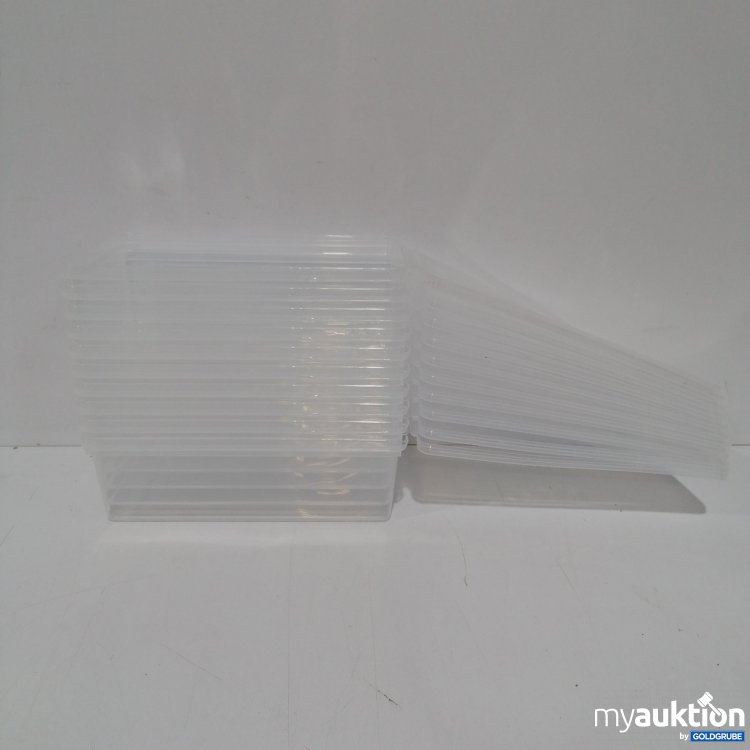 Artikel Nr. 825980 Artikel Nr. 825980: Uandu home Einweg Plastikbehälter mit Deckel 22.5x13.5x7 cm, 10 Stk.