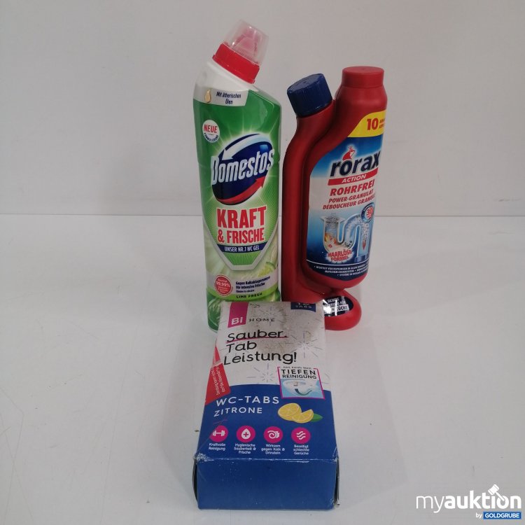 Artikel Nr. 847980: Div. Produkte zur Toilettenreinigung lt Foto 