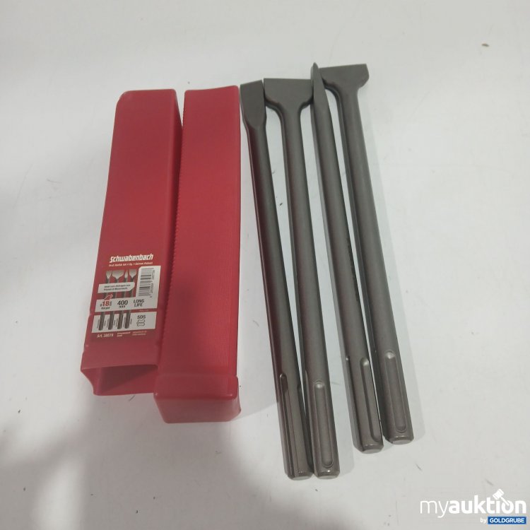 Artikel Nr. 872980: Schwabenbach Profi Meißel Set 4tlg. 18mm Körper 400mm 