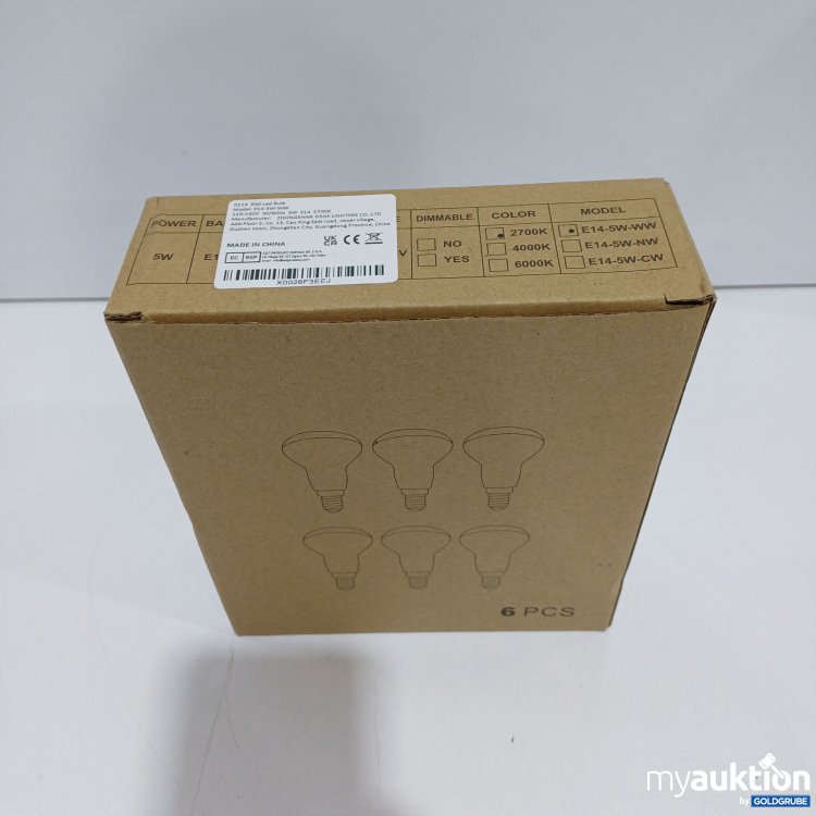 Artikel Nr. 894980: 5W E14 LED-Lampe, 6Stk.
