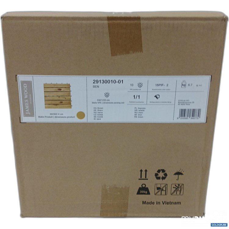 Artikel Nr. 896980 Artikel Nr. 896980: James Wood Terassenfliese 30x30cm 29130010-01 10stk