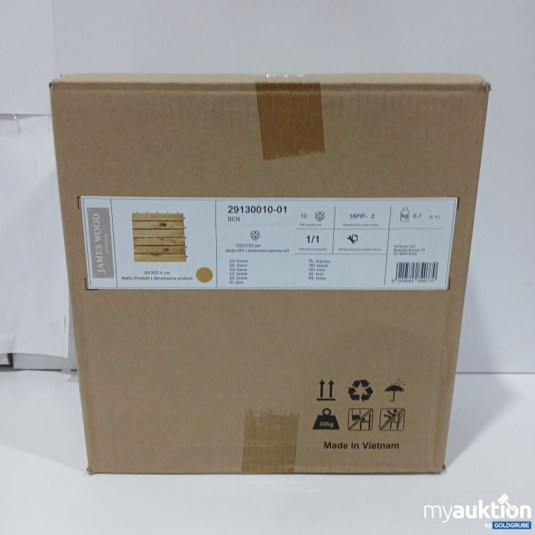 Artikel Nr. 896980 Artikel Nr. 896980: James Wood Terassenfliese 30x30cm 29130010-01 10stk