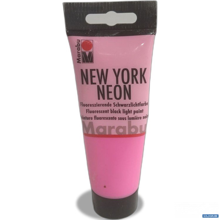 Artikel Nr. 919980: Marabu New York Neon Fluoreszierende Schwarzlichtfarbe pink 100ml