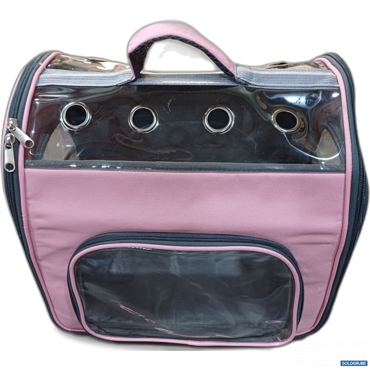 Artikel Nr. 931980 Artikel Nr. 931980: Haustier-Transportbox / Rucksack, Pink, ca.36x35x25cm