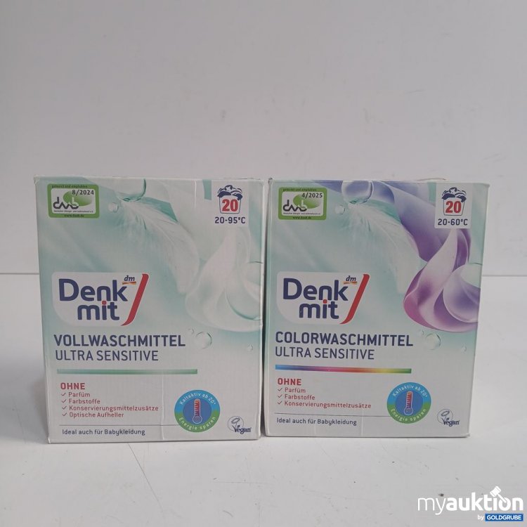 Artikel Nr. 952980: Denk mit Waschmittel 2x1,35kg