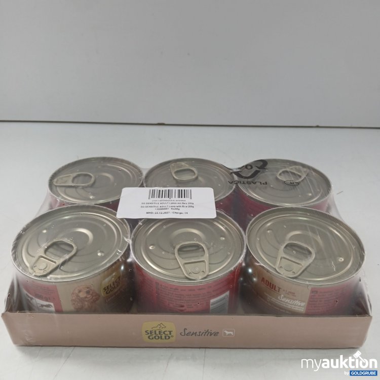 Artikel Nr. 958980: SG Sensitive Adult Lamm mit Reis 6x200g 