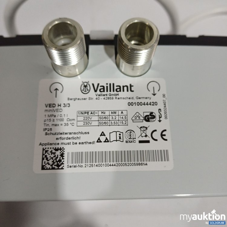Artikel Nr. 960980: Vaillant miniVED H 3/3 