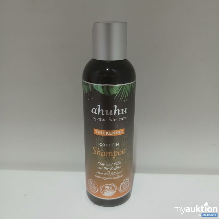 Artikel Nr. 981980 Artikel Nr. 981980: ahuhu Coffein Shampoo Thickening