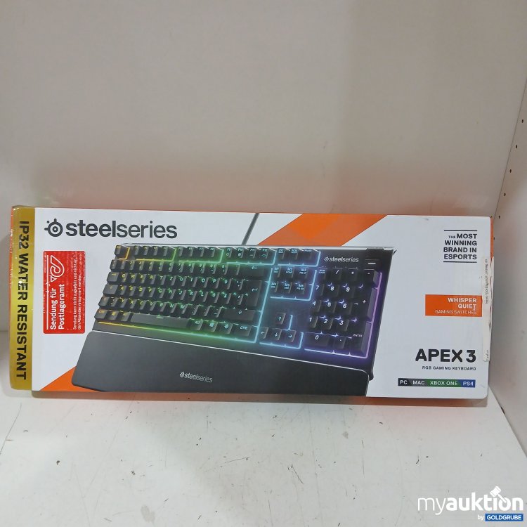 Artikel Nr. 988980 Artikel Nr. 988980: Steelseries Apex 3 RGB Gaming Keyboard