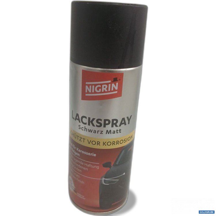 Artikel Nr. 993980: Nigrin Lackspray Schwarz Matt 400ml