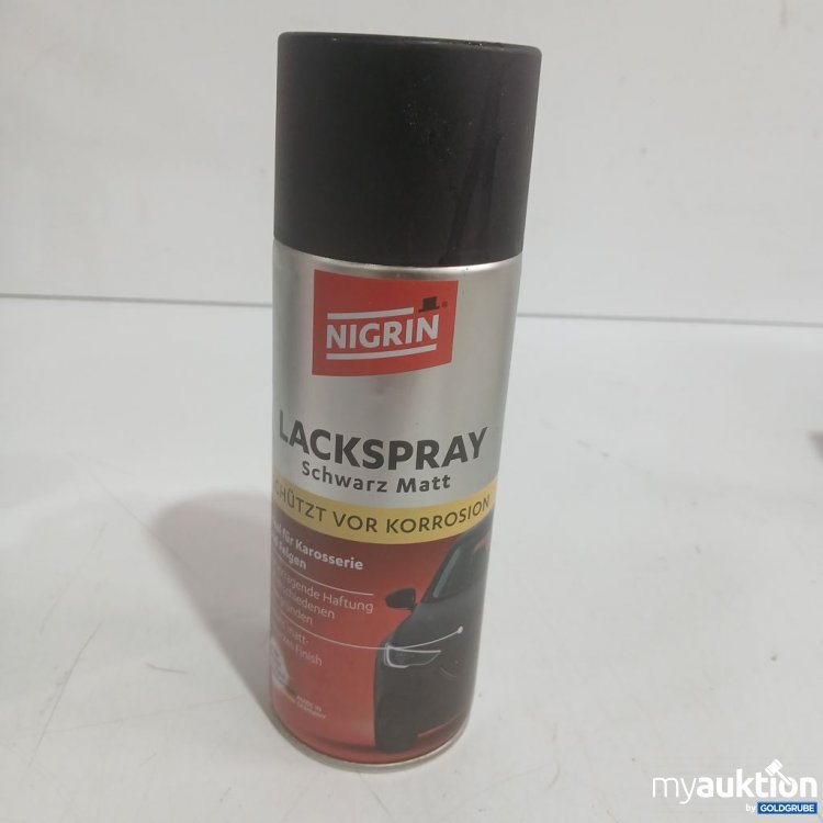 Artikel Nr. 993980: Nigrin Lackspray Schwarz Matt 400ml
