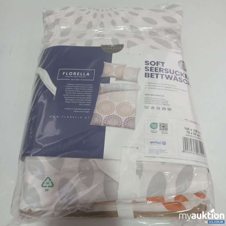 Artikel Nr. 398981: Florella Soft Seersucker Bettwäsche 140x200+70x90cm