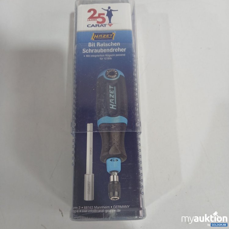 Artikel Nr. 439981 Artikel Nr. 439981: Hazet Bit Ratschen Schraubendreher mit integriertem Magazin passend für 12 Bits