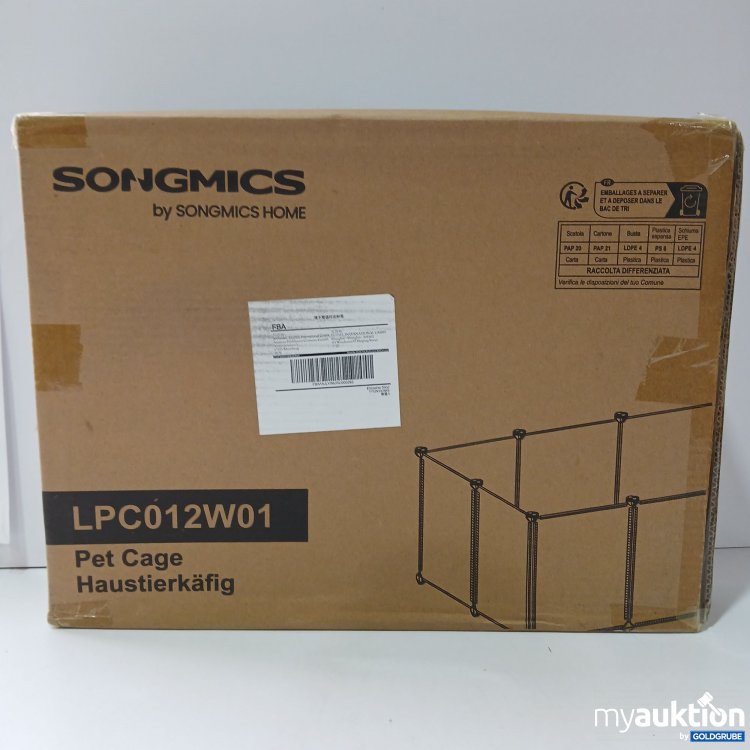 Artikel Nr. 831981 Artikel Nr. 831981: Songmics Modularer Haustierkäfig LPC012W01