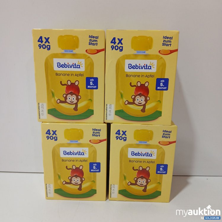 Artikel Nr. 834981: Bebivita Banane in Apfel 4x360g 
