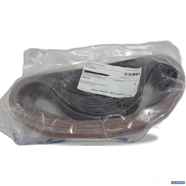 Artikel Nr. 881981 Artikel Nr. 881981: 3M Schleifband 947A Cubitron II 30x740mm P120 60Stk