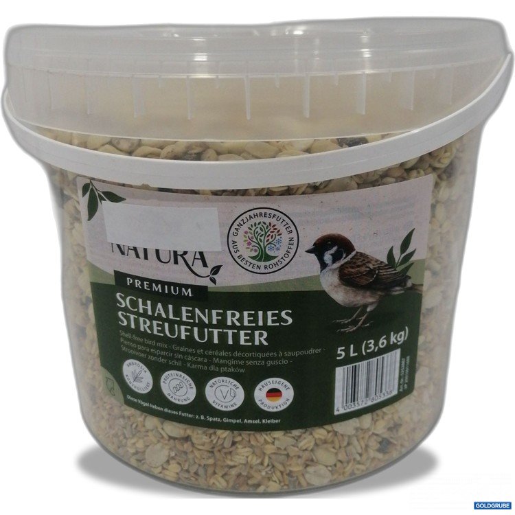 Artikel Nr. 897981: Schalenfreies Streufutter für Vögel 5L