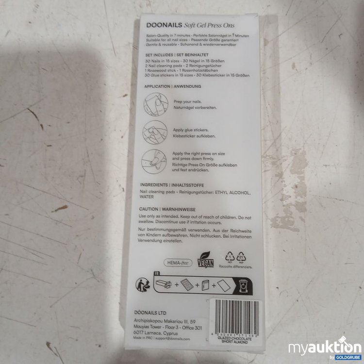 Artikel Nr. 917981: Doonails Soft Gel Press Ons Set