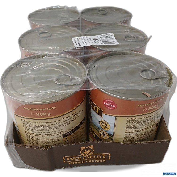 Artikel Nr. 951981: Wolfsblut Pferd mit Süßkartoffeln 6x800g