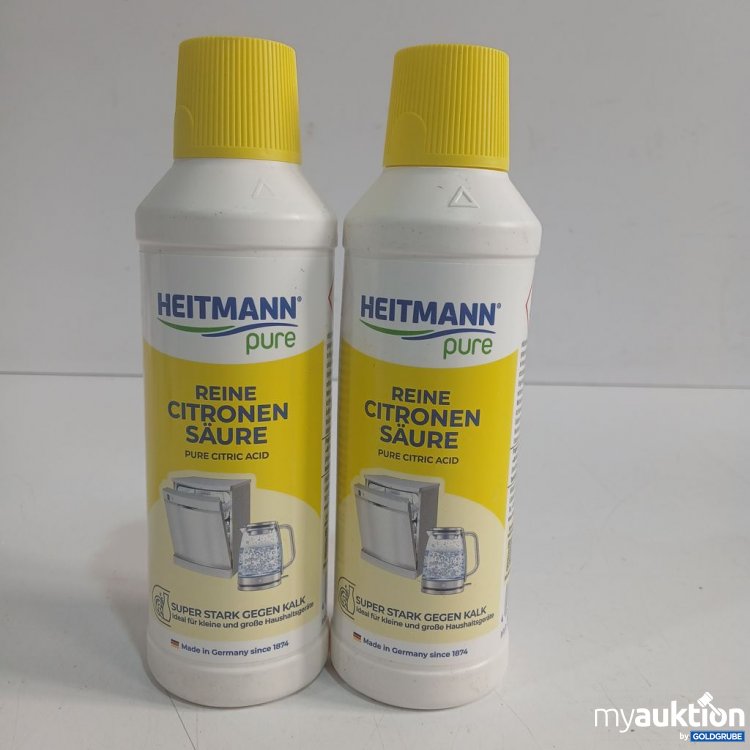 Artikel Nr. 952981: HEITMANN Reine Citronensäure 2x500ml
