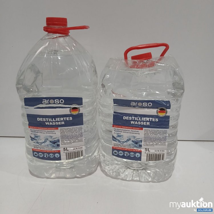 Artikel Nr. 962981: Aroso Destilliertes Wasser  2x5l
