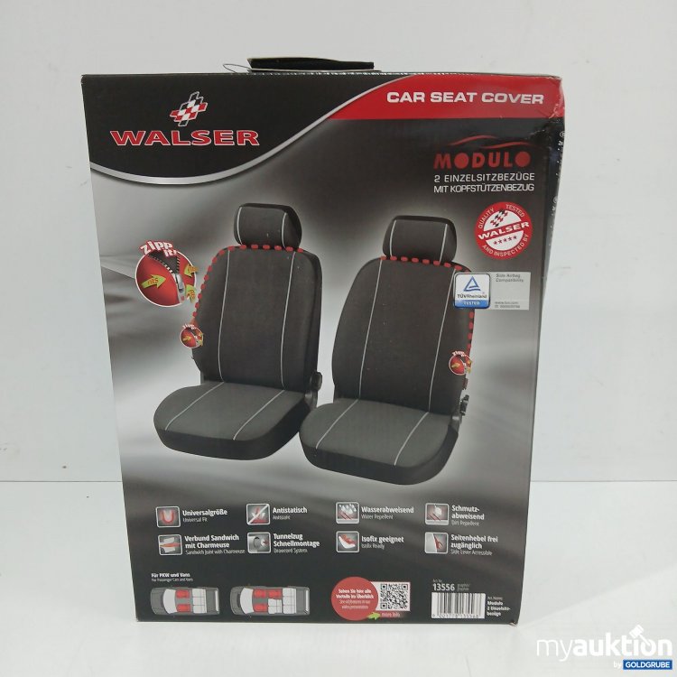 Artikel Nr. 966981: Walser 2 Einzelsitzbezüge mit Kopfstützenbezug 