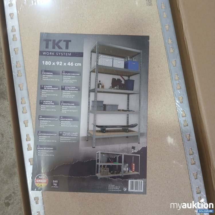 Artikel Nr. 984981: TKT Work System Steckregal 180x92x46cm 