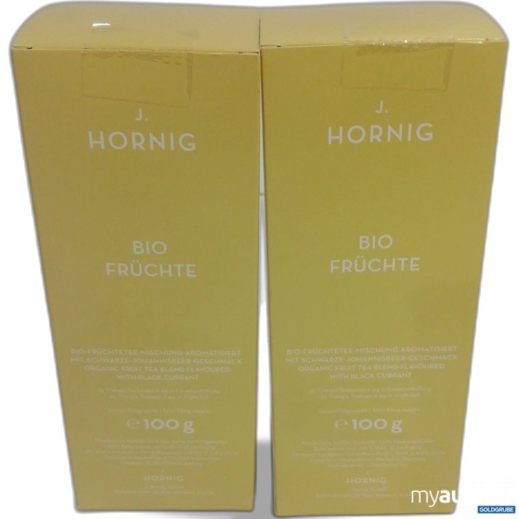 Artikel Nr. 998981 Artikel Nr. 998981: J. Hornig Bio Früchtetee 100g