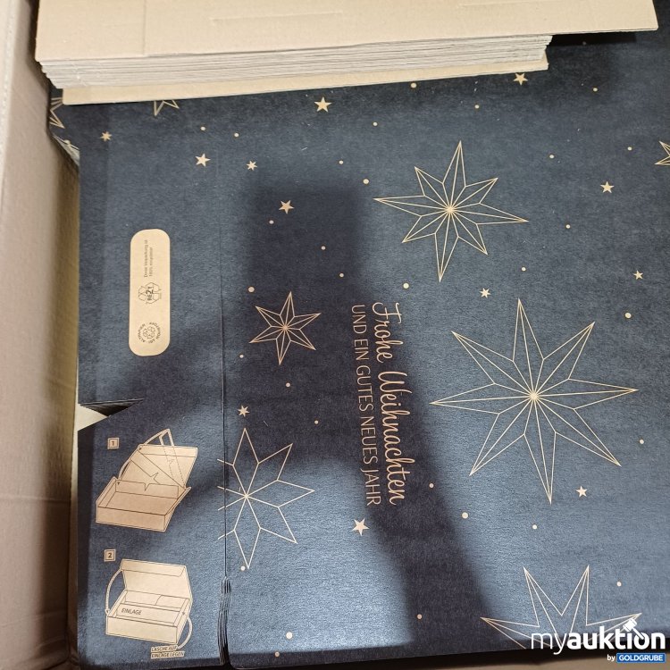 Artikel Nr. 444982 Artikel Nr. 444982: fabulus Paketversandfähig mit Einlage und Umkarton Motiv:Natura Weihnachtssterne 25 Stück Präsentkarton