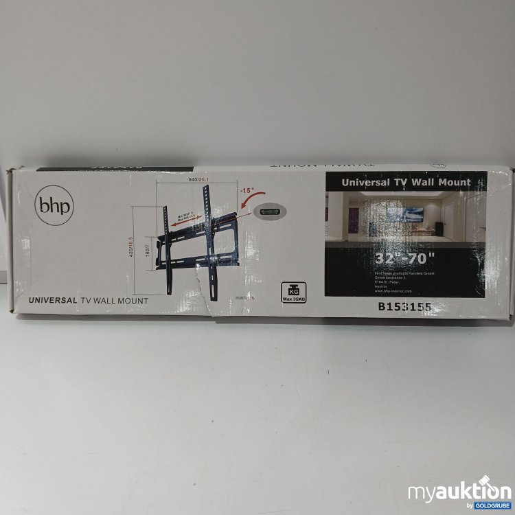 Artikel Nr. 831982 Artikel Nr. 831982: Universal TV Wall Mount B153155