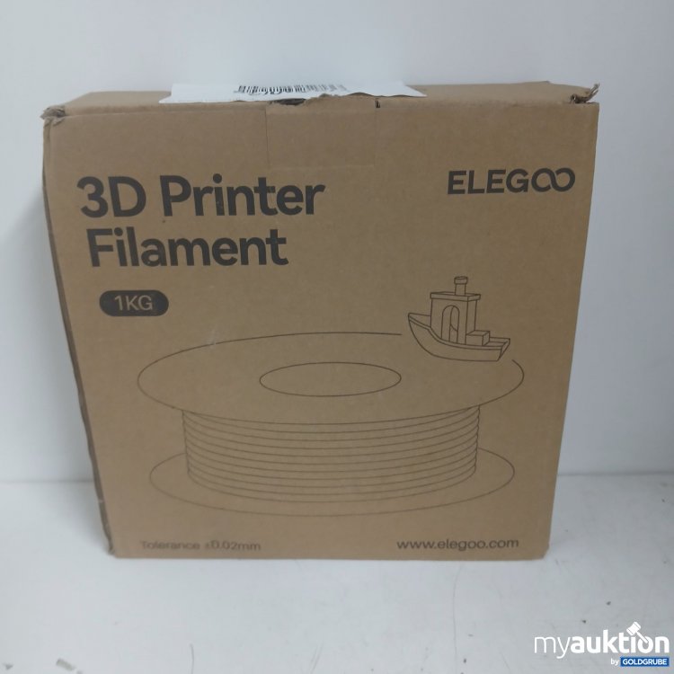 Artikel Nr. 875982 Artikel Nr. 875982: Eelegoo 3D Printer Filament PLA 1.75mm 1kg White