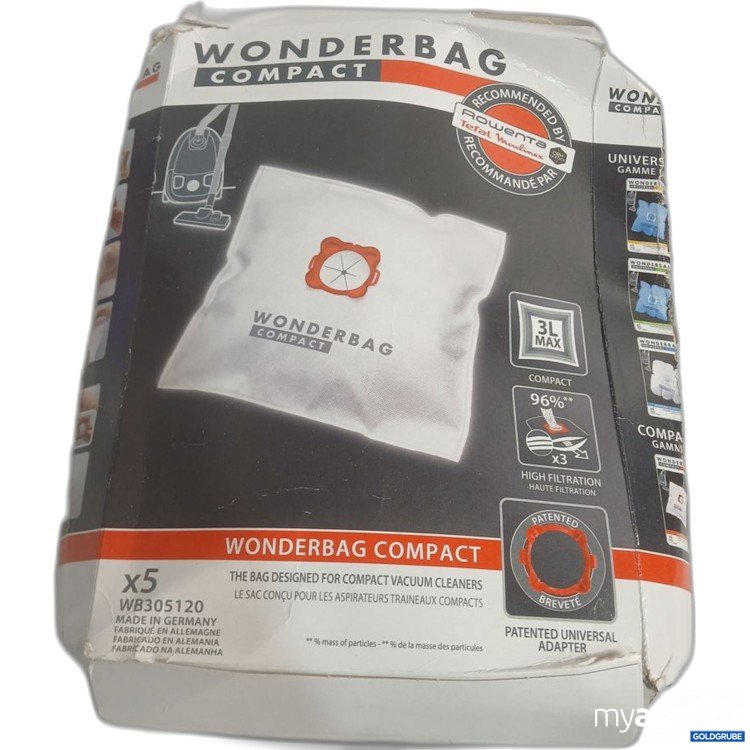 Artikel Nr. 918982: WONDERBAG COMPACT Staubsaugerbeutel