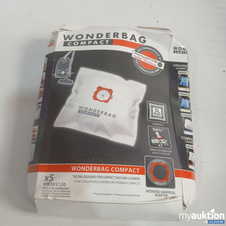 Artikel Nr. 918982: WONDERBAG COMPACT Staubsaugerbeutel